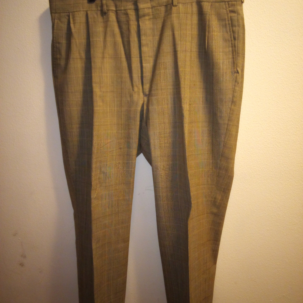 Men's Black And White Pants